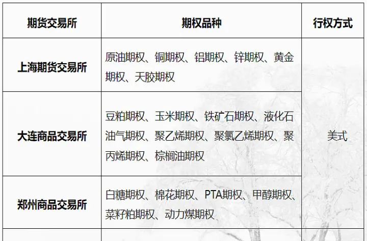 期货期权市场交易品种(期货市场交易品种有哪些)_https://www.hougads.com_恒指直播室_第1张