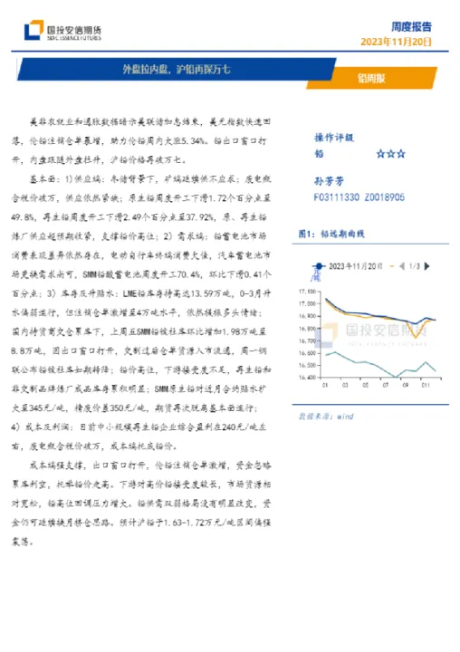 沪铅1901期货行情(沪铅期货夜盘几点停)_https://www.hougads.com_恒指期货_第1张