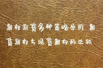 期权好还是期货好(期权和期货哪个好)_https://www.hougads.com_恒指期货_第1张