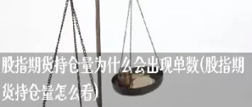 怎么看股指期货的持仓量(怎么看股指期货多空单持仓)_https://www.hougads.com_恒指学院_第1张