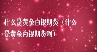 什么叫做白银期货(白银期货的作用)_https://www.hougads.com_恒指直播室_第1张