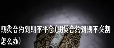 期货单子到期怎么不(期货到期日怎么提示)_https://www.hougads.com_恒指期货_第1张