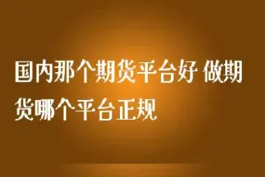 国内期货到底能不能做(国内期货可以随时买卖吗)_https://www.hougads.com_恒指直播室_第1张