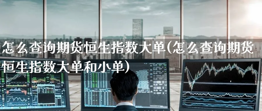 怎么查询期货恒生指数大单(怎么查询期货恒生指数大单和小单)_https://www.hougads.com_恒指直播室_第1张