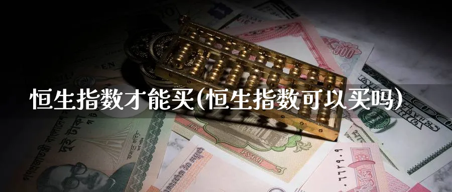 恒生指数才能买(恒生指数可以买吗)_https://www.hougads.com_恒指期货_第1张