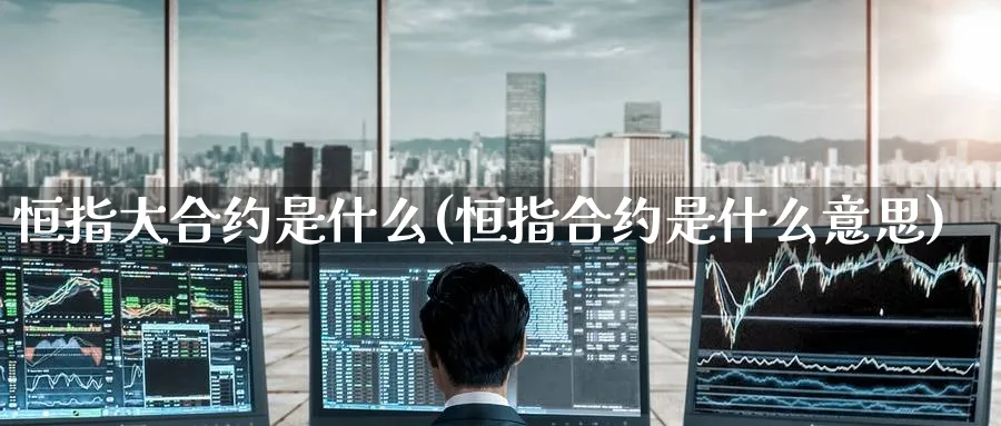 恒指大合约是什么(恒指合约是什么意思)_https://www.hougads.com_恒指期货_第1张