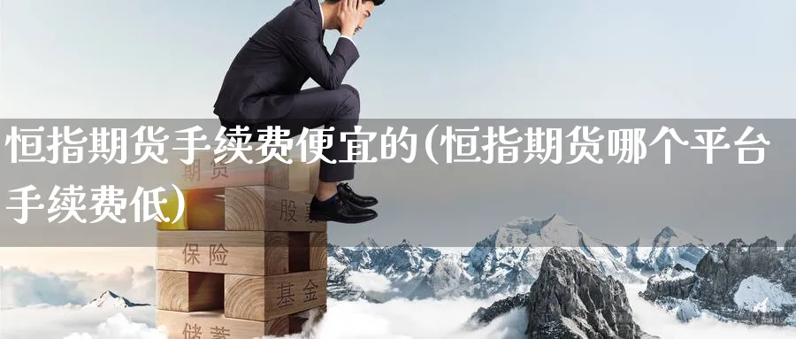 恒指期货手续费便宜的(恒指期货哪个平台手续费低)_https://www.hougads.com_恒指直播室_第1张