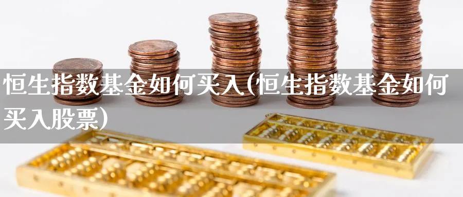 恒生指数基金如何买入(恒生指数基金如何买入股票)_https://www.hougads.com_恒指学院_第1张
