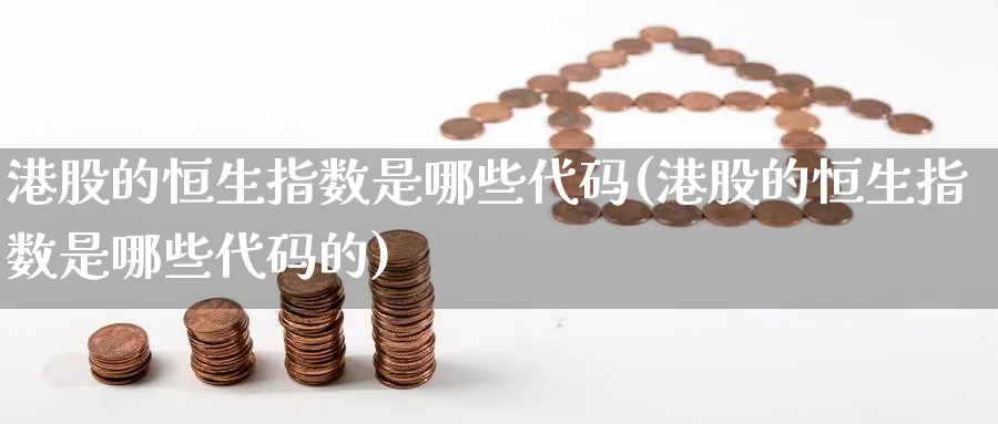 港股的恒生指数是哪些代码(港股的恒生指数是哪些代码的)_https://www.hougads.com_恒指学院_第1张