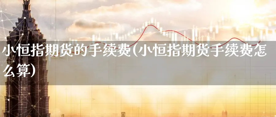小恒指期货的手续费(小恒指期货手续费怎么算)_https://www.hougads.com_恒指期货_第1张